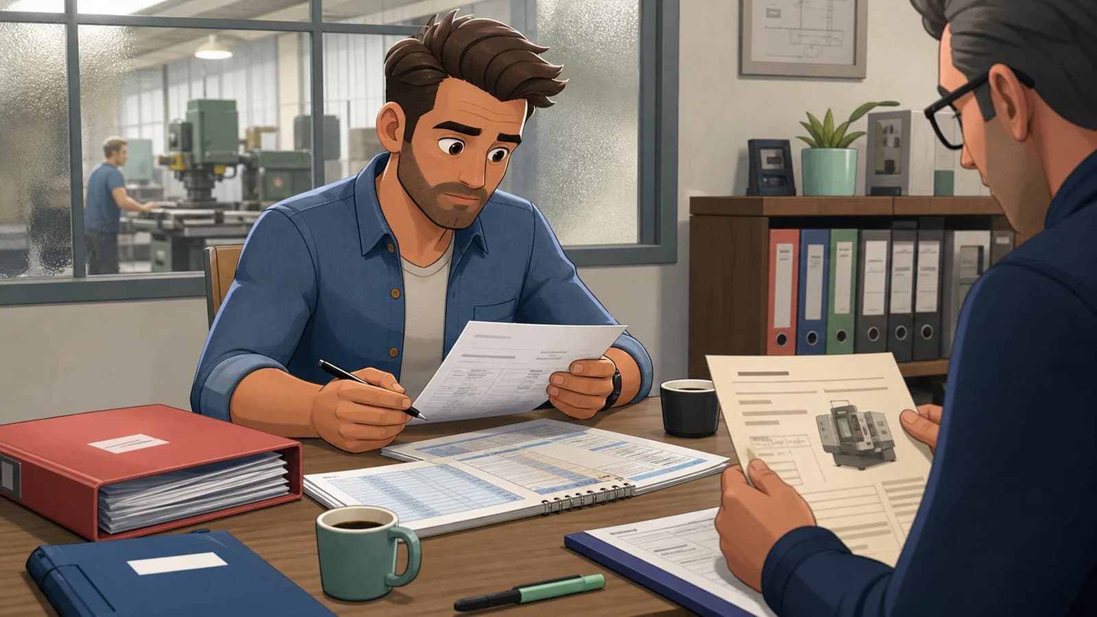 Illustration comics du cas d’usage Assembler chiffres, preuves et récit avant le rendez-vous