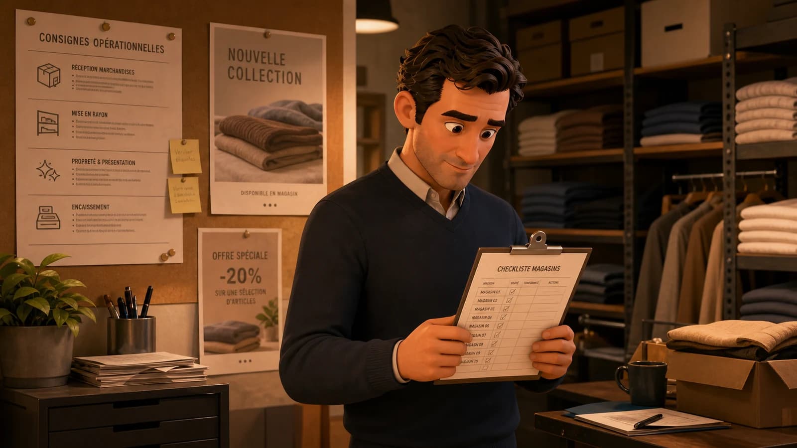 Illustration comics du cas d’usage Savoir quelles boutiques ont compris et applique
