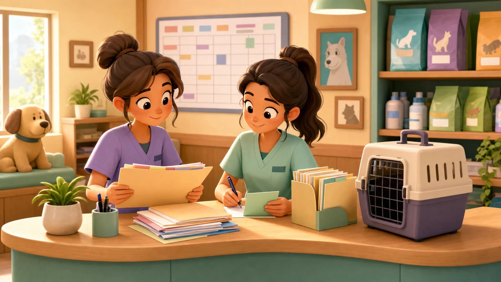 Illustration comics du cas d’usage Relancer vaccins, contrôles et documents sans confusion